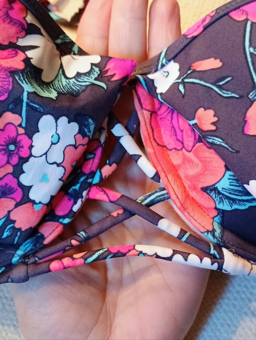 Bikini Top - Size 34B Optional Straps - Picture 2 of 13